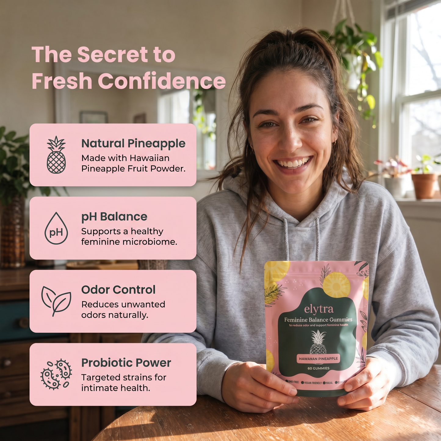 Elytra Feminine Balance Gummies