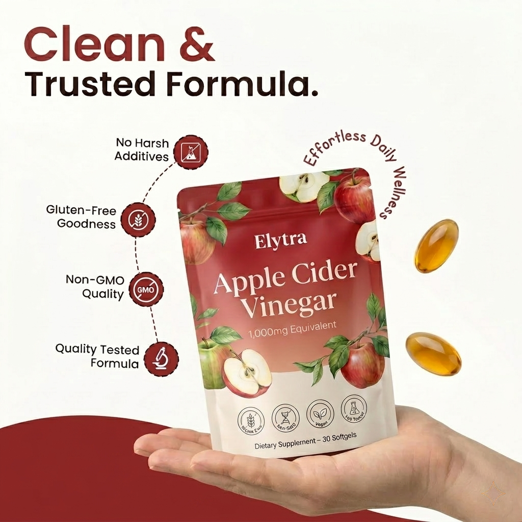 Apple Cider Vinegar Extract - 1000mg Softgels